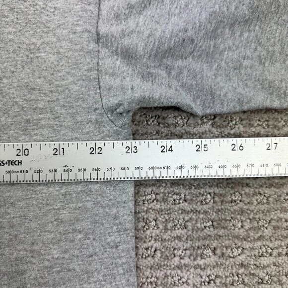 Hard Rock CAFE St. Marten Shirt Men Extra Large XL Gray Puff Print Logo T-Shirt - Picture 5 of 6